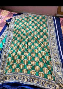 Colorful Paisley Print Saree