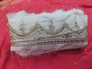 Embellished Fabric Piece lace