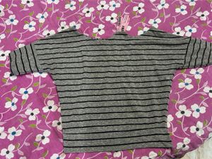 Striped Off-Shoulder Top