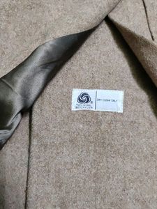 Price Dropped!! Biege Heavy Overcoat