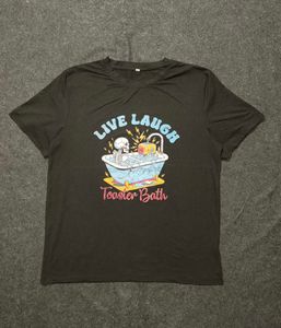 ​'Live Laugh Toaster Bath' Dark Humor Graphic Tee