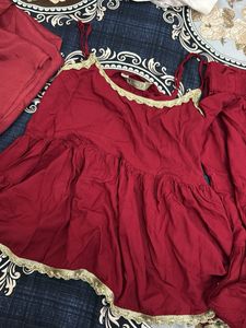 Tatsa Peplum Sharara Set