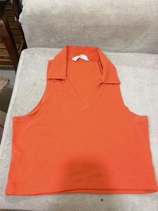 The Souled store orange top