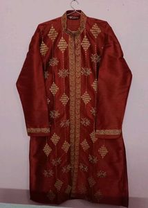 ROSHAN Men's Ethnic Embroidery Kurta