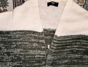 Women's Knit Longline Cardigan / Open front shrug