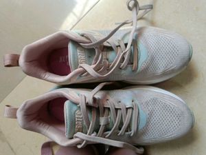Pink Fila Sneakers
