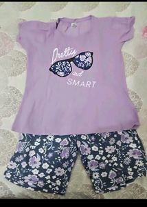 Cute Pink Cat T-Shirt &amp; umberella skirt