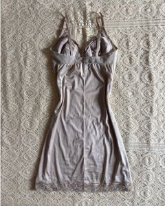 Vintage Satin Slip Dress