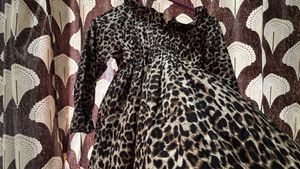 cheetah print frock