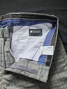 Men's Plaid Dress Pants