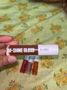 Zudio Lip Gloss &amp; Oil + lipstick Set