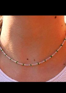 Beaded Choker Necklace