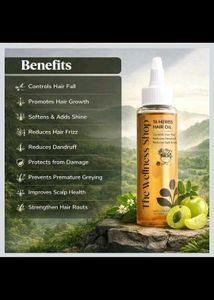 The Wellness Shop 18 Herbs Hair Oil