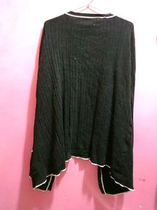 Primark Cardigan Womens Black White