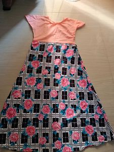 Floral Print Maxi Dress
