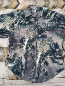 Abstract Print Shirt