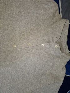 Women's Grey solid sweatshirt