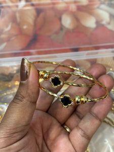 pair of 2 bangle set😍Elegant Charm Bracele
