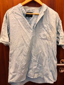 Men's Light Blue Casual Shirt