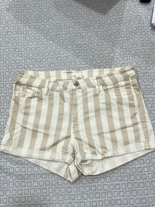 Striped Casual Shorts