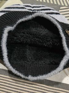 Striped Beanie cap winters new