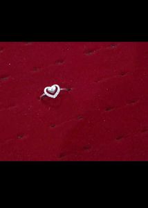 Original Silver Heart Shaped Ring