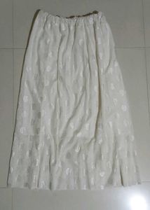 White y2k skirt