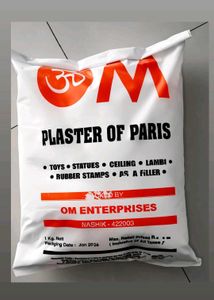 Plaster of Paris (1KG) For Crafting & Crack Filler