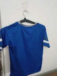 Blue New York City Graphic T-Shirt