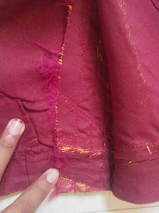Elegant Brocade Blouse