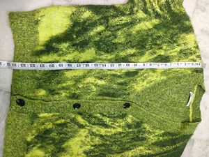 Zara Green Abstract Print Cardigan