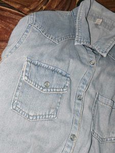 Classic Blue Denim Shirt