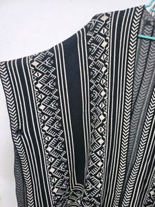 Boho Chic Fringe Poncho