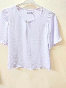 Women's Lavender Casual Top