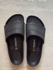 Black Birkenstock Barbados Eva Slides