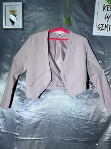Stylish Cropped Blazer Jacket