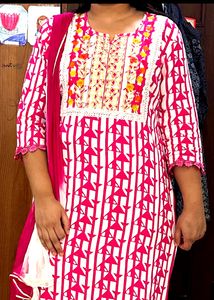 Full Kurta Set With Dupatta Last Sell