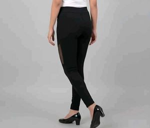 Black Mesh Tights Gym Yoga Running legging Pants