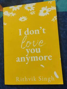 I Don't Love You Anymore Book