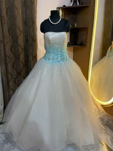 Stunning Sequin Ball Gown barbie flared