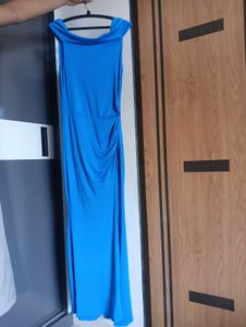 Vibrant Blue Maxi Dress