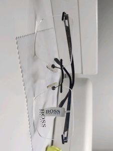 Hugo Boss Rimless Eyeglasses