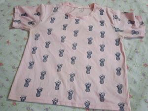 Cute Pink Pineapple T-Shirt