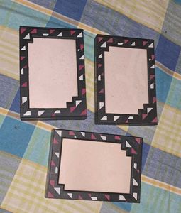 1990s : 3Photo frames (preowned + vintage)