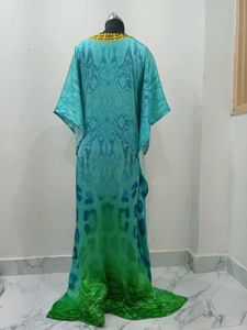 Stunning Blue &amp; Green Kaftan