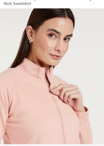 Pink Zip-Up Track Jacket