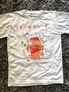 Kawai print t-shirt