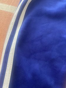 Royal Blue Velour Track Pants