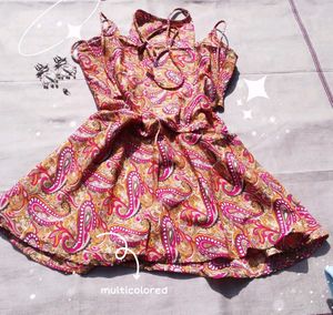 Beautiful Traditional Peplum Style (Short Kurti)