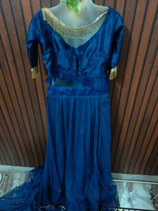 Beautiful Royal Blue Lehenga Choli